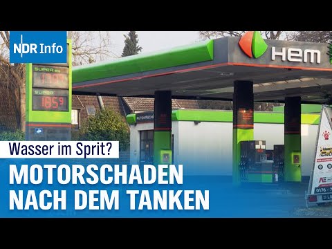 Wasser im E10-Sprit: Autofahrer-Frust in Norderstedt | NDR Info