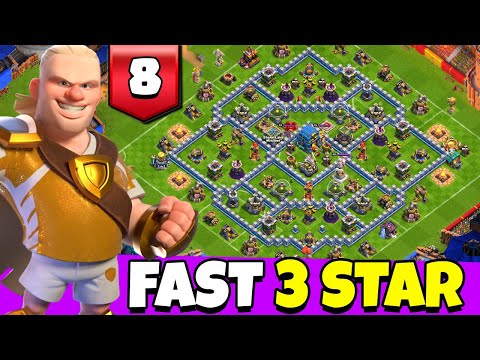 How to 3 star in Minimum Time Quick Qualifier Haaland's Challenge (Clash of Clans)
