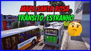 🔴Gameplay Proton Bus Simulator | Mapa Santa Rosa | Linha 703 | Simulador de Ônibus | Mods | PBSU