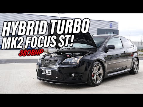 Dan's HYBRID TURBO 380bhp MK2 Focus ST sounds MEGA!