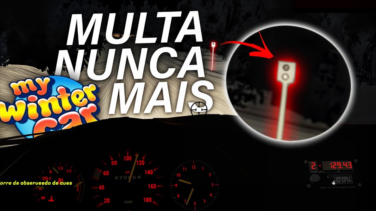 Aprendi a BURLAR o Radar de Trânsito! - My Winter Car #20