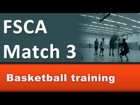 FSCA Match 3/4 basketball sporthal Berchem