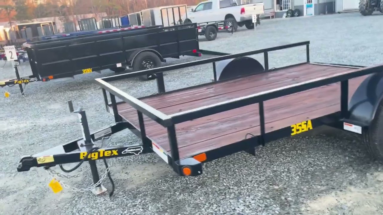 NC Trailers: Big Tex 35SA Landscape Trailer