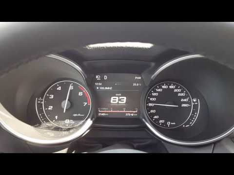 Alfa Romeo Stelvio 2.0 AT (280HP) Acceleration 0-170