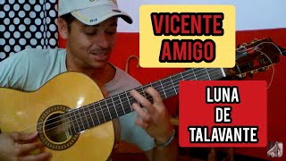 How to play Flamenco - Accords Cuatro Lunas Vicente Amigo - Bulerias -