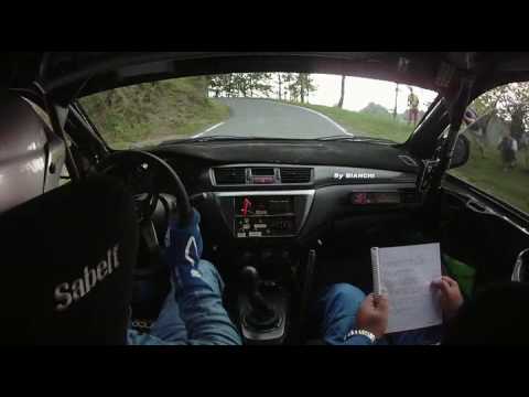 Cameracar Rally Valli Cuneesi 2016 Benazzo - Francalanci Lancer N4 - PS3 1°tempo di classe