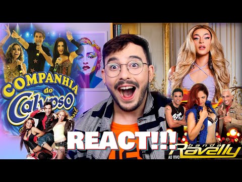 REAGINDO AS MÚSICAS ORIGINAIS DO BATIDÃO TROPICAL - Cia do Calypso, Kassikó e muito mais!