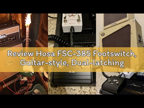 Hosa  FSC-385 Footswitch, Guitar-style, Dual-latching Bild 2