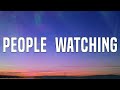 Conan Gray - People Watching (Lyrics Video)