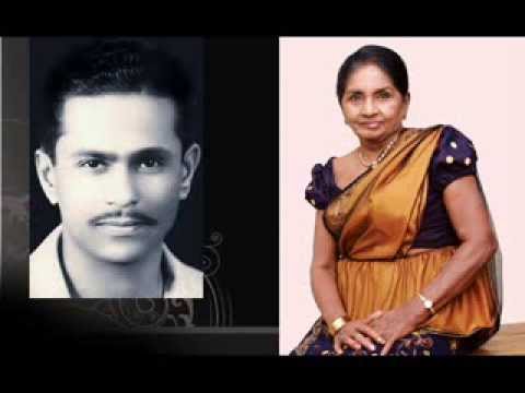 Lata & Dharmadasa Walpola "Sri Lankawey shantha sobana" original by Lata Mangeshkar & Manna Dey