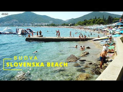 🏖️Budva Beach🌴🌞Montenegro🇲🇪2023📷4K60