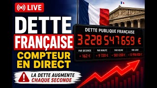 En direct: Compteur de la dette Francaise