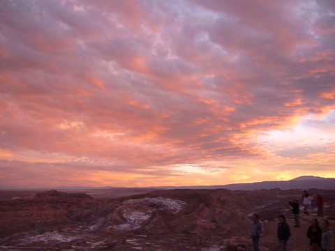 Sunset in Moon Valley