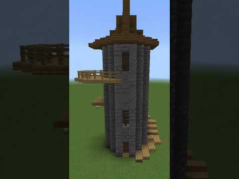 Minecraft  wizard tower (build idea)