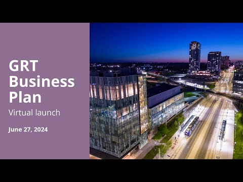 Recording of GRT Business Plan virtual session launch