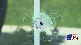 Stray bullet narrowly misses family in Newport