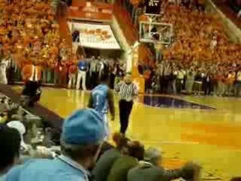 Wayne Ellington (Game-Winning Shot vs Clemson) -Live Footage