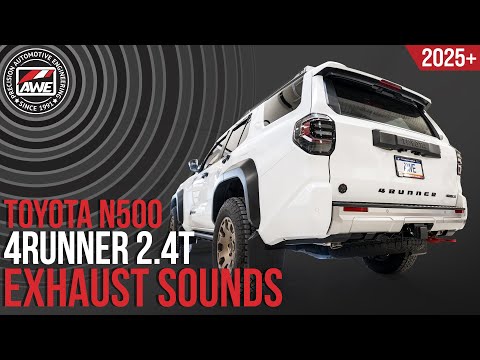 Thumbnail for '25+ Gen6 Toyota N500 4Runner: AWE 0FG Catback Exhaust by Toyota 4Runner (N500), Toyota 4Runner, Toyota, Van