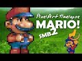 Pixel Art Mario SMB2 Sprite Reinterpretation