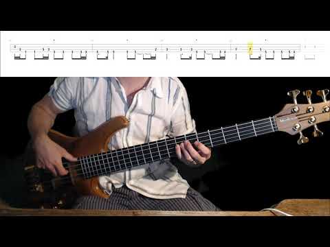 Rainbow - The Temple Of The King Bass Cover with Playalong Tabs in Video