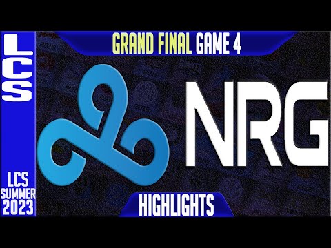C9 vs NRG Highlights Game 4 | LCS Summer 2023 Playoffs Grand Finals | Cloud9 vs NRG Esports G4