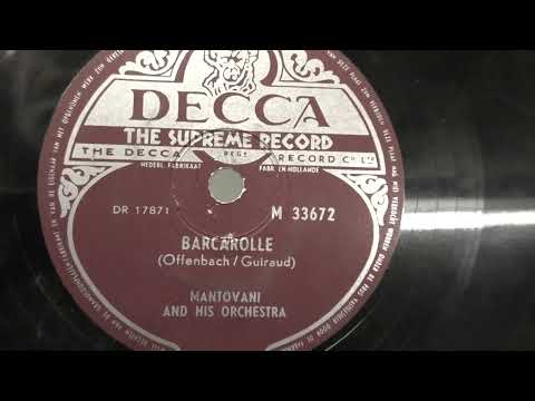 Mantovani: Barcarolle. (1952).