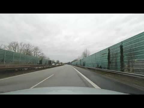 Driving from Hamburg to Itzehoe (A23 Bundesautobahn )
