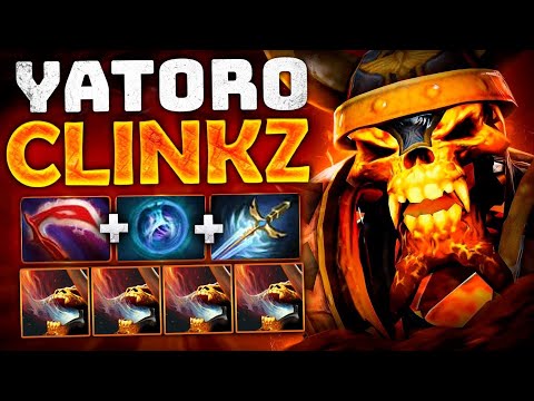 Yatoro Clinkz The Punisher - Crazy Powerful Style Full Physical Damage Build Dota 2 Dota 2 Pro