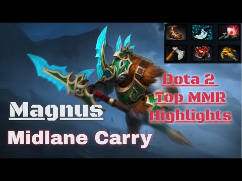 Magnus Midlane Carry by Fnatic.23savage [Highlights]