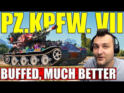 New & Improved: Pz.Kpfw. VII Post-1.24.1 Buff! | World of Tanks