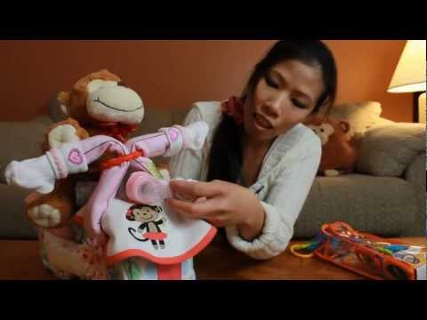 Motorcycle Diaper Cake - How To Make