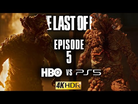 The Last of Us Episode 5 HBO vs PS5 Scene Comparison 4K