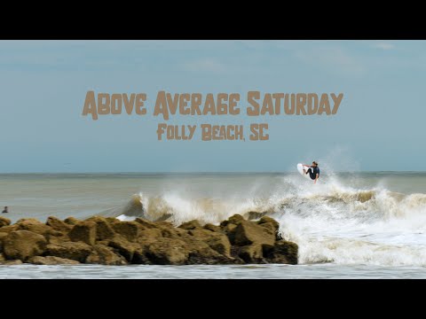 Above Average Saturday | Folly Beach, South Carolina Surf