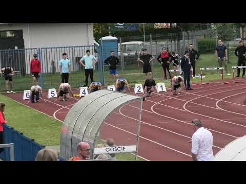 100m M bieg 1 - Leszno 20230513