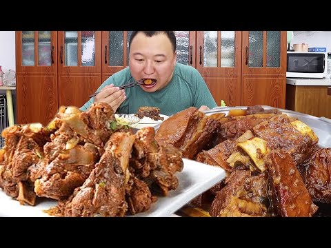 Ah Qiang Makes 10 Kilograms Of Braised Beef Ribs, Bursting With Juice! It’S So Enjoyable To Eat！