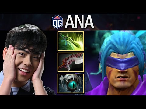 OG.ANA SMURF ANTI-MAGE WITH SKADI-BUTTERFLY - DOTA 2 7.30D GAMEPLAY