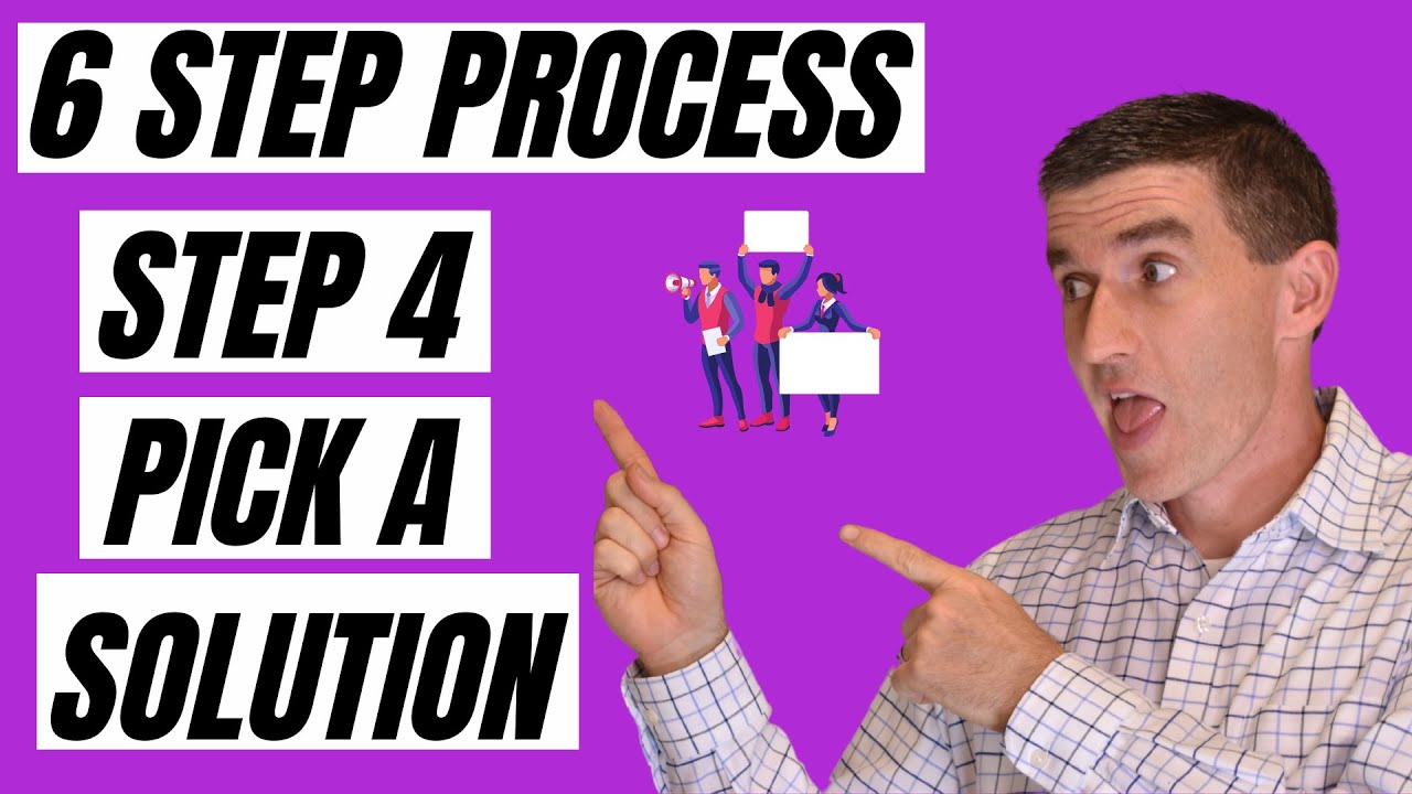 The 6 Step Process of PBL: Step 4 Pick a Solution | PBL Simplified