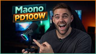 The Mic Every Starter Setup Needs | Maono PD100W Review