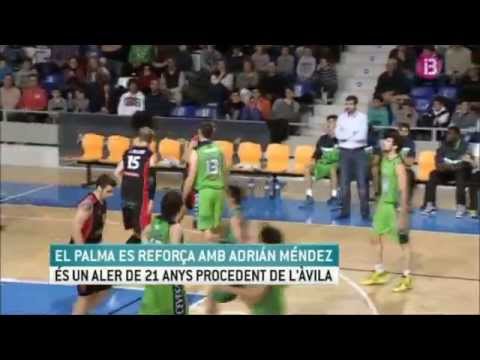 Adrián Méndez, nuevo fichaje del Palma Air Europa (IB3 Notícies Migdia)