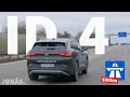 VW ID 4 Langstreckentest 120 Und 140km H Auf Der Autobahn Im Winter