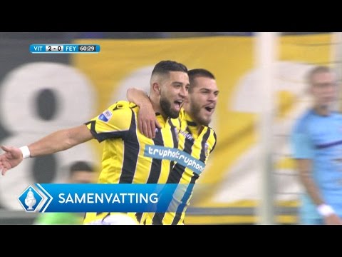Highlights KNVB Beker: Vitesse - Feyenoord (26.01.2017)