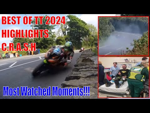 Best of IOM TT 2024 - Highlights, Top speed - Most Watched Moments