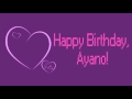 Happy Birthday, Ayano!!] AAA / As I am (8bit ver ...