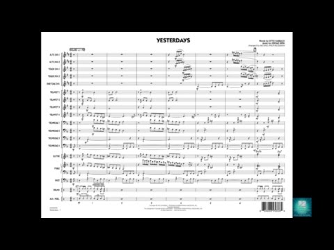 Yesterdays by Jerome Kern/arr. Michael Philip Mossman