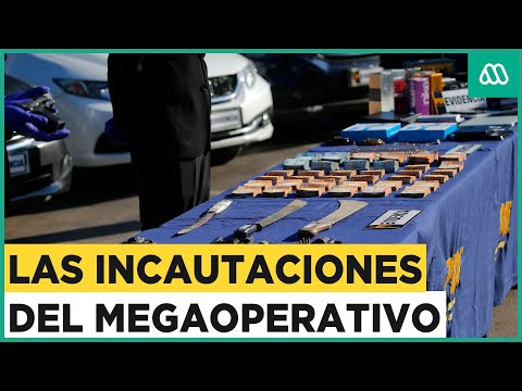 Las incautaciones del megaoperativo de Cerrillos de "Los Trinitarios"