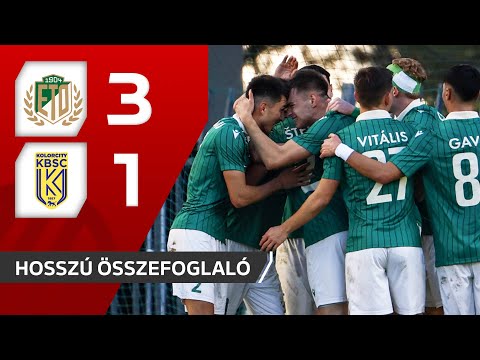 Fizz Liga: ETO FC–Kolorcity Kazincbarcika SC 3–1 | hosszú összefoglaló