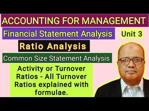 Accounting for Management I Financial Statement Analysis I Ratio Analysis I Hasham Ali Khan I