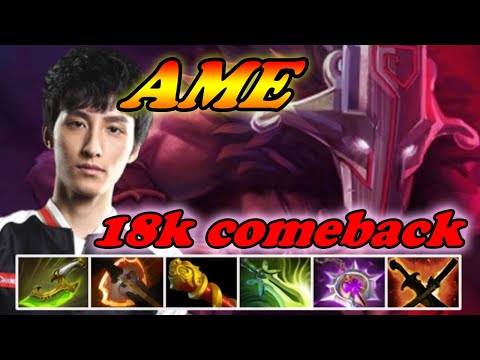 Ame Juggernaut 18k comeback with insane life steal from talent | 7.33 Immortal Best Ranked Gameplay