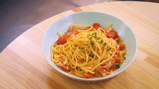 [食譜] 玉女小番茄義大利麵