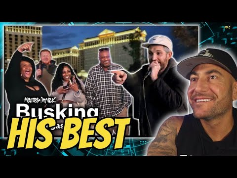 His BEST! | Freestyle Flows at the Bellagio | Harry Mack Busking in Las Vegas pt. 2 - REACTION!
